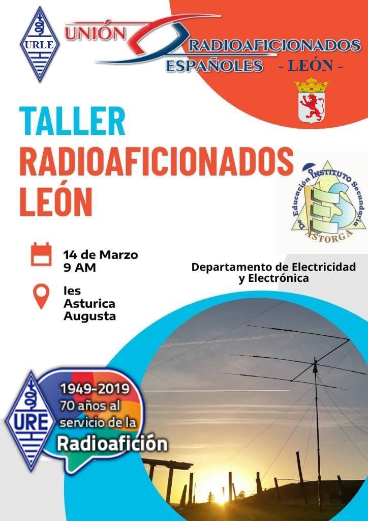 URLE Unión de Radioaficionados de León. tweet media