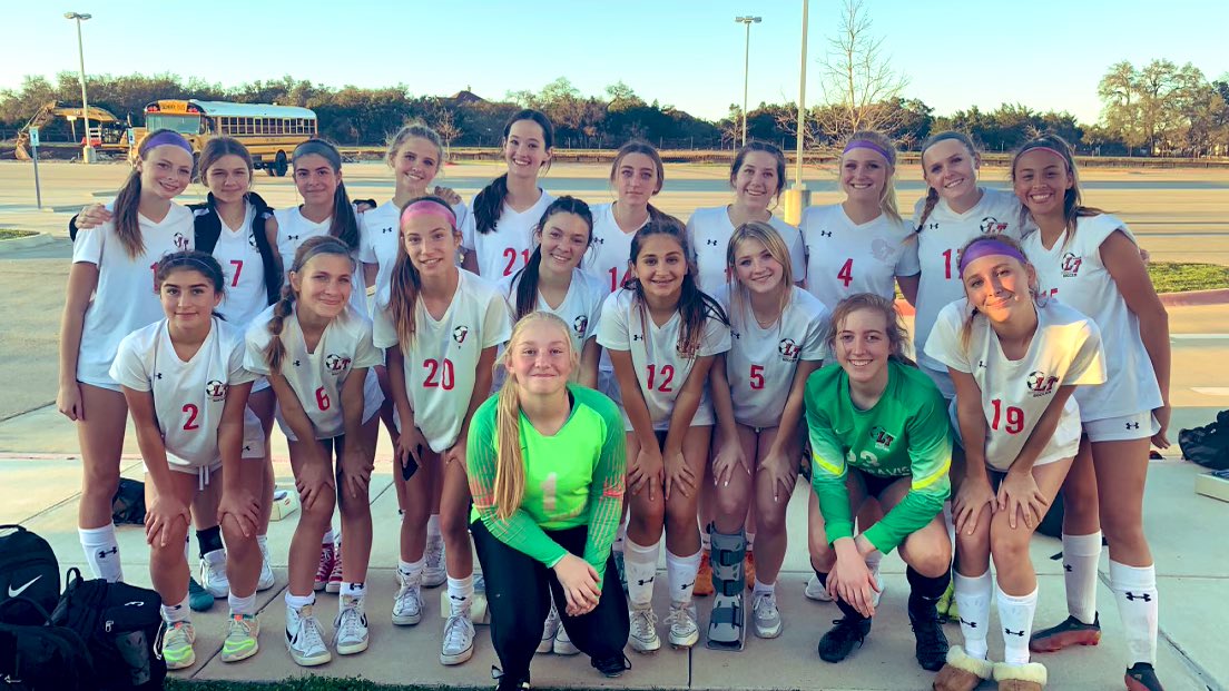 ltladycavsoccer's tweet photo. Congratulations to our freshman JV White team for finishing the year with an overall record of 15-1-1, and a district record of 12-0-1. They out scored their opponents 87-3, and finish as district champions! Truly #buiLTdifferent https://t.co/Zlfhdy4VuS