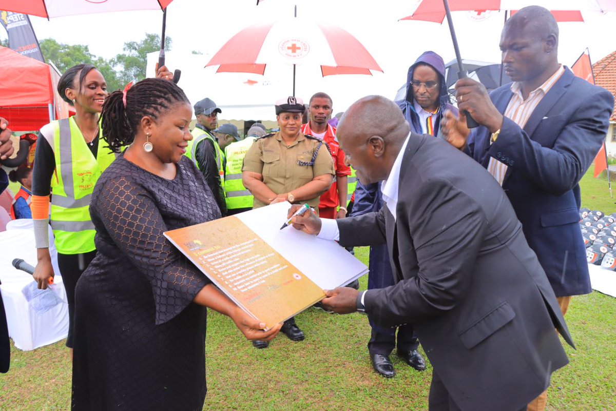 Uganda Red Cross Society on Twitter ""I would like thank PoliceUg for