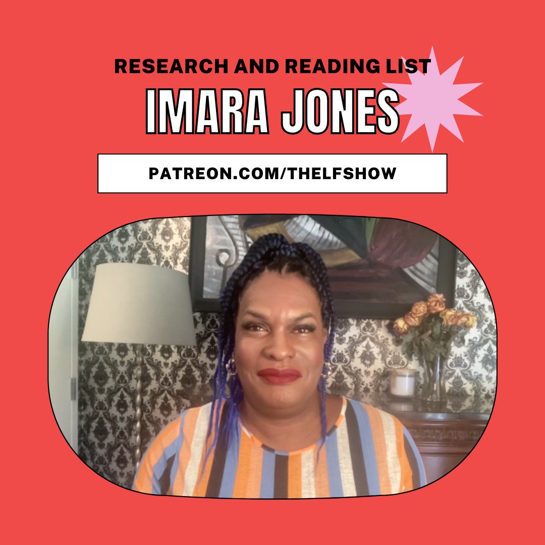 Head to our Patreon for more information on our episode with #ImaraJones and #TransLash Media, including a list of related episodes and articles: bit.ly/3MmZWFP

#LGBTQIA #AntiTransHateMachine #QTPOC #TransRights