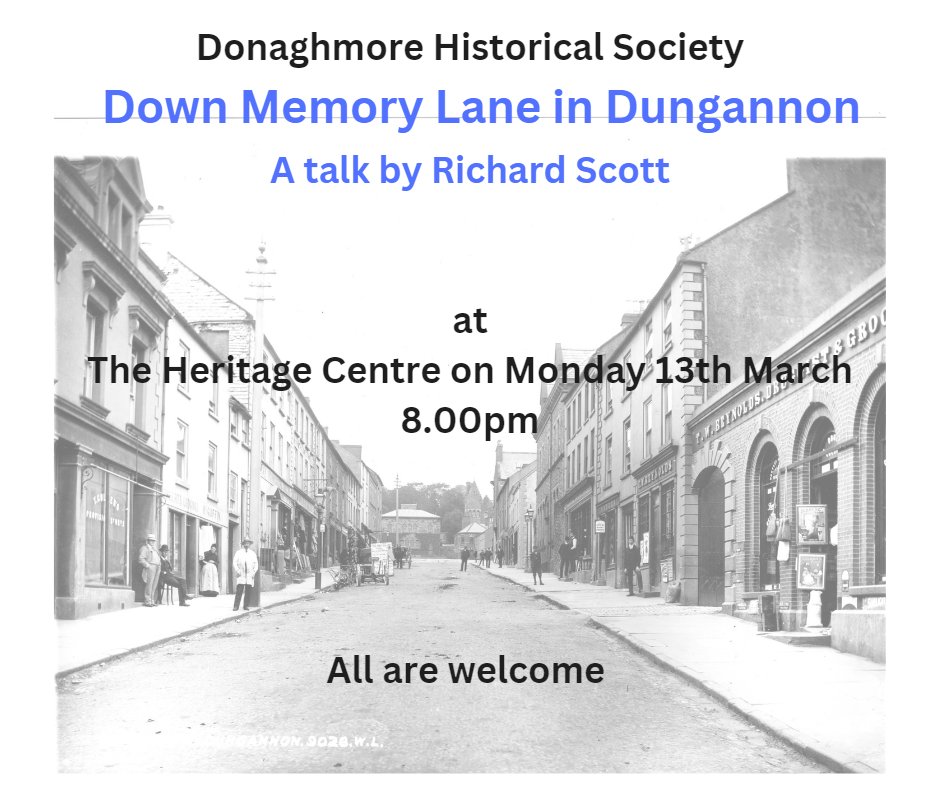 Donaghmore Historical Society tweet media