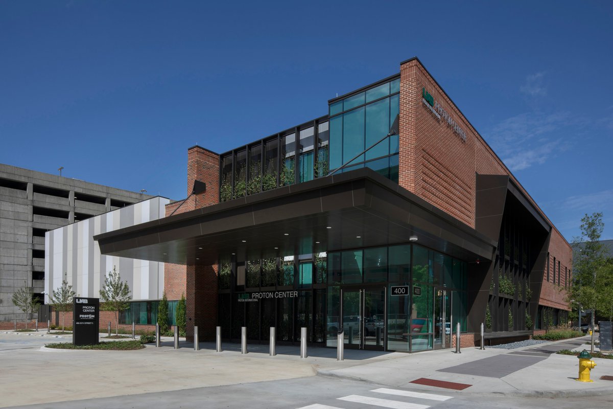 UABradonc's tweet photo. Happy 3rd anniversary to Proton International at UAB @IntlUab, Alabama’s first and only proton therapy center, which treated its first patient on March 11, 2020. #protontherapy #radonc @ProtonINTL https://t.co/9HMpNmA3Pg
