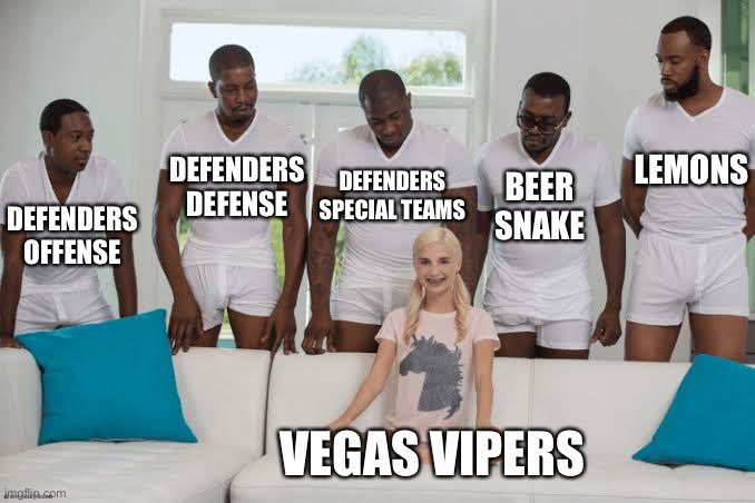 ‼️‼️Official Predictions for @XFLDefenders vs @XFLVipers 𝙎𝙐𝙉𝘿𝘼𝙔 𝙉𝙄𝙂𝙃𝙏 at 𝘼𝙐𝘿𝙄 𝙁𝙄𝙀𝙇𝘿‼️‼️

#ShieldsUp🛡️#DefendDC #DCDefenders #VegasVipers