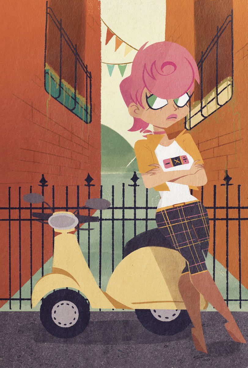 Here’s my Zine piece for the <a href="/trishuna_zine/">Diamante Rosa: the Trish Una zine!</a> !
#jjba #jjbafanart