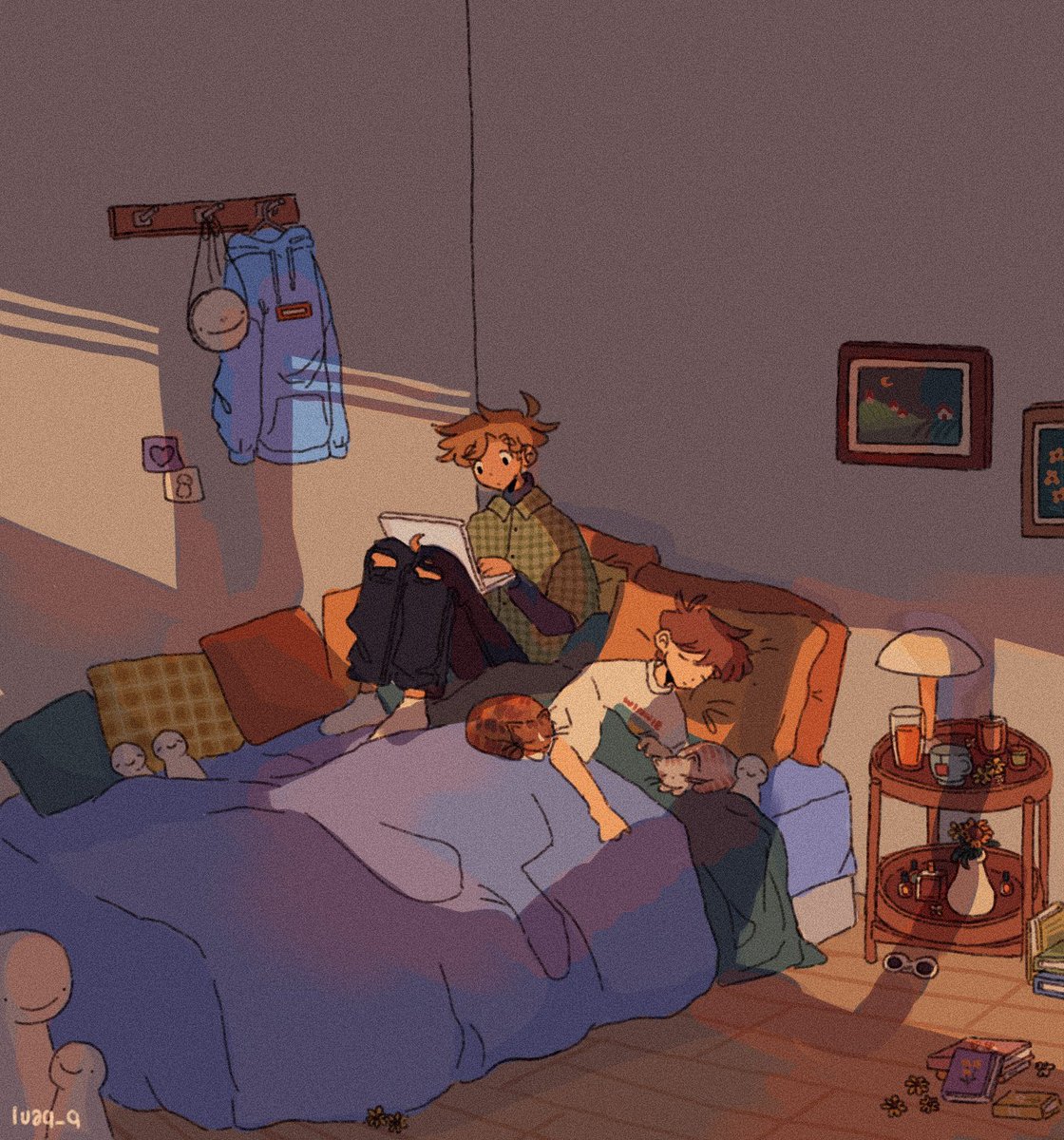 “We should build a pillow fortress”