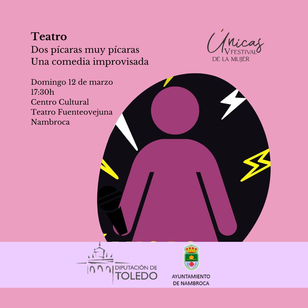 🎭 Última oportunidad para disfrutar de 'Dos pícaras muy pícaras' en #únicastoledo2023 

De esta comedia improvisada hemos disfrutado ya de dos funciones en la provincia de #Toledo

📅 Domingo 12 marzo 
⏰ 17:30h 
📍 Teatro Fuenteovejuna de #Nambroca

#Mujeres #Femenino #Teatro