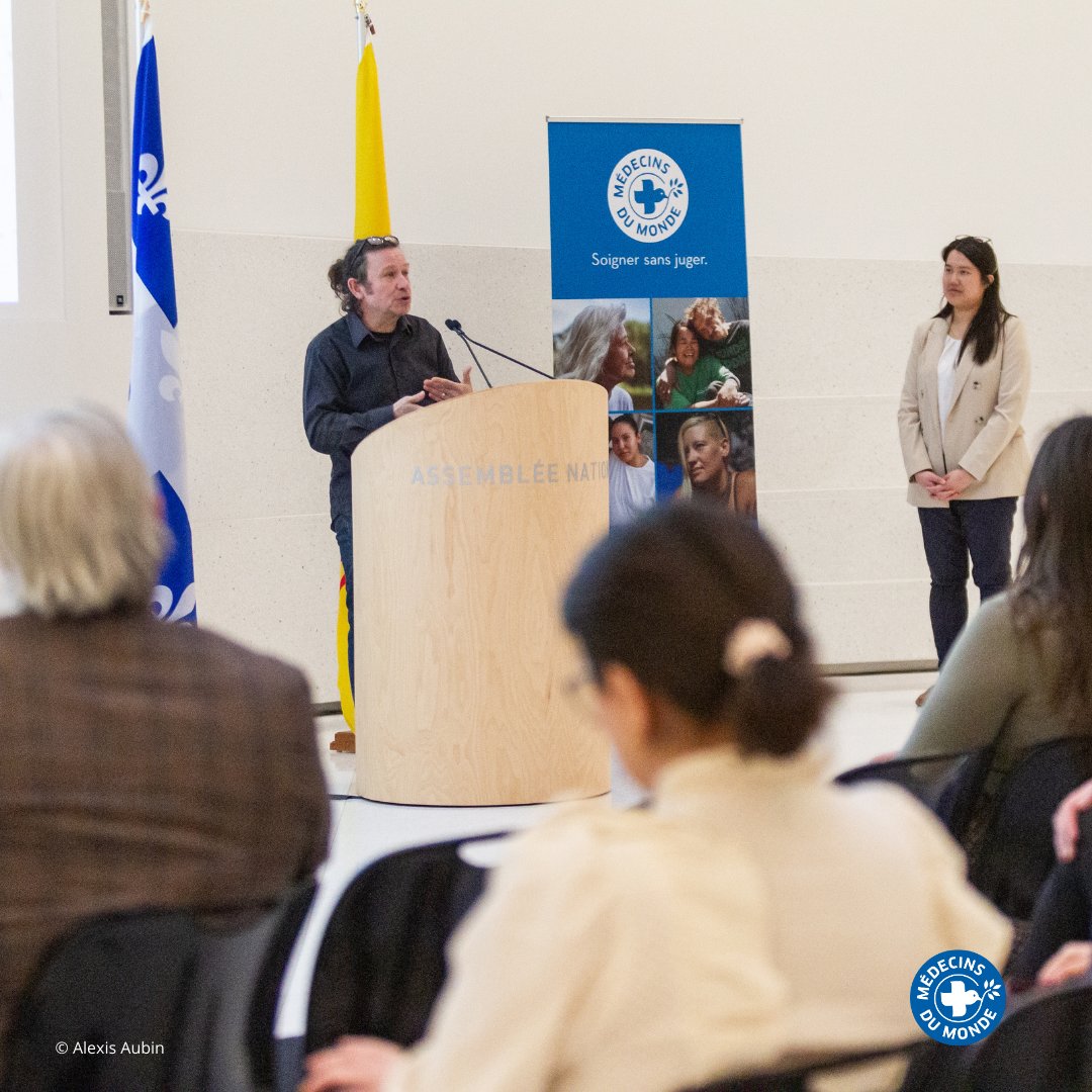 MdMCanada's tweet photo. 🎉 L’exposition SAKIFE : Santé des femmes au Kivu est lancée !  

Merci pour votre présence lors du vernissage 🤩 

@MRIF_Quebec @WalBru_QC @WBI_tweet @AssnatQc @mnbaq @villequebec @BenedicteLinard @SharonWeinblum @BachandPatrice 

#culture #exposition #Santé #Droit https://t.co/MDGP39V2bd