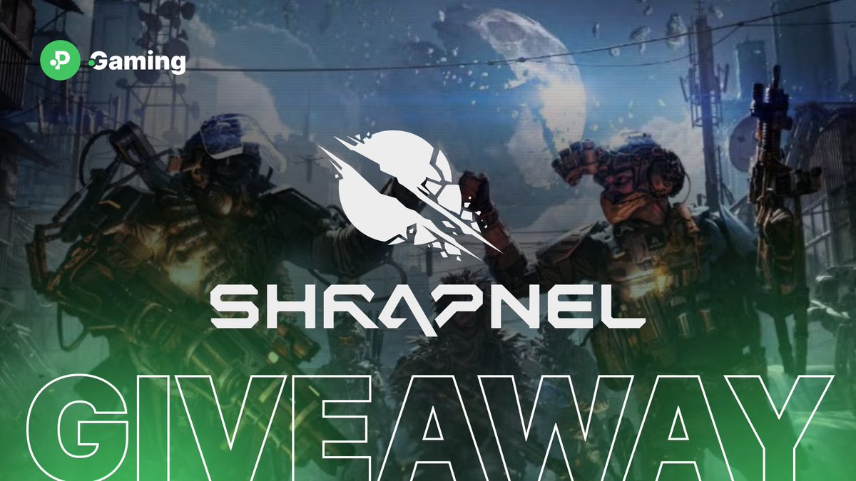GAM3S.GG (@gam3sgg_) on Twitter photo We're giving away 100 Tier 1 WL spots for our 2022 #GAM3Awards Most Anticipated Game <a href="/playSHRAPNEL/">SHRAPNEL 🔺</a>, SCU free mint on <a href="/MagicEden/">Magic Eden 🪄</a>! 💥
✅ Follow us & <a href="/playSHRAPNEL/">SHRAPNEL 🔺</a>
✅ RT, like & tag a friend
✅ Join go.shrapnel.com/3XT35Us
✅ Favorite the game: polkastarter.gg/shrapnel/ We're giving away 100 Tier 1 WL spots for our 2022 #GAM3Awards Most Anticipated Game <a href="/playSHRAPNEL/">SHRAPNEL 🔺</a>, SCU free mint on <a href="/MagicEden/">Magic Eden 🪄</a>! 💥
✅ Follow us & <a href="/playSHRAPNEL/">SHRAPNEL 🔺</a>
✅ RT, like & tag a friend
✅ Join go.shrapnel.com/3XT35Us
✅ Favorite the game: polkastarter.gg/shrapnel/