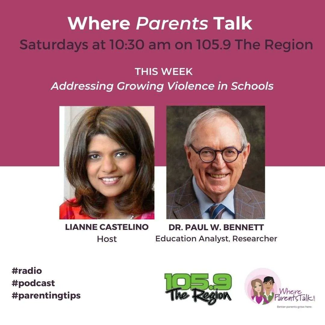 Tomorrow at 10:30am ET on @1059TheRegion 

Approaches to addressing violence in schools.

@liannecastelino is joined by Dr. Paul Bennett @educhatter Prof @smuhalifax 

buff.ly/3J6HJwm 

#radio #parentingtips #education #onted #cdned