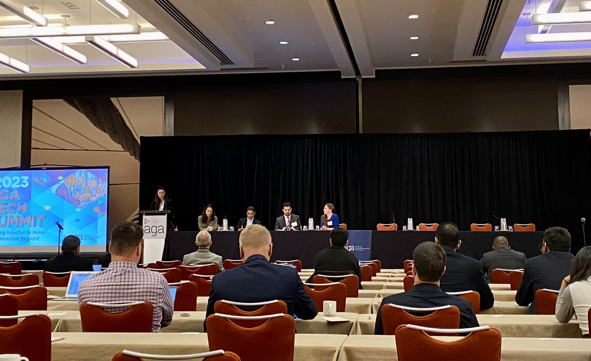 Anand_KumarMD's tweet photo. Enriching discussions @AmerGastroAssn #AGATechSummit

Upcoming #GItech #AI #ML diagnostics, ergonomics, efficiency, #GreenGI, endobariatric

Journey of innovation: idea to adoption 

Role of stakeholders: providers, organization, industry, payers, regulators

#PhysicianInnovator https://t.co/AtU11GUXiW