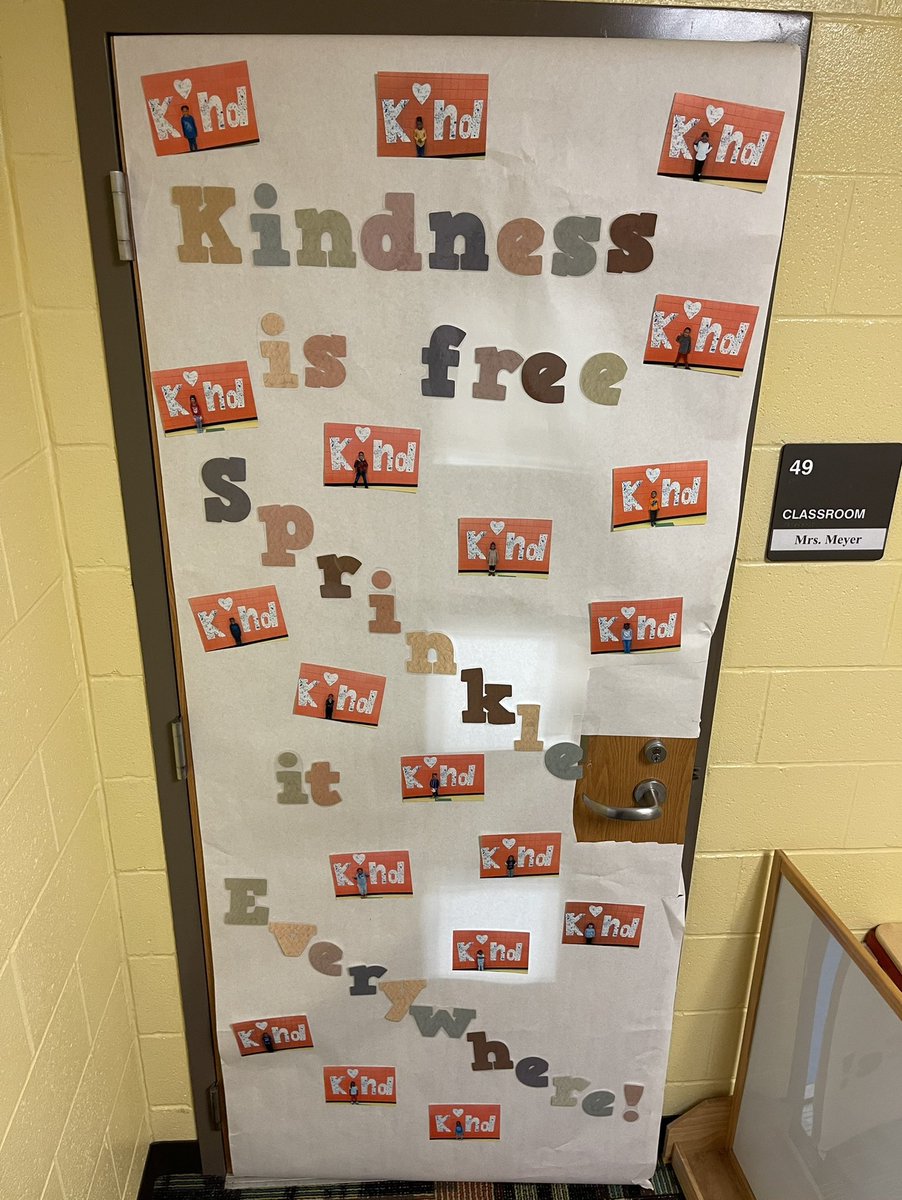 MapleAbraham's tweet photo. KINDNESS Campaign activated at Abraham Lincoln Elementary School https://t.co/CPD8VLeo2e