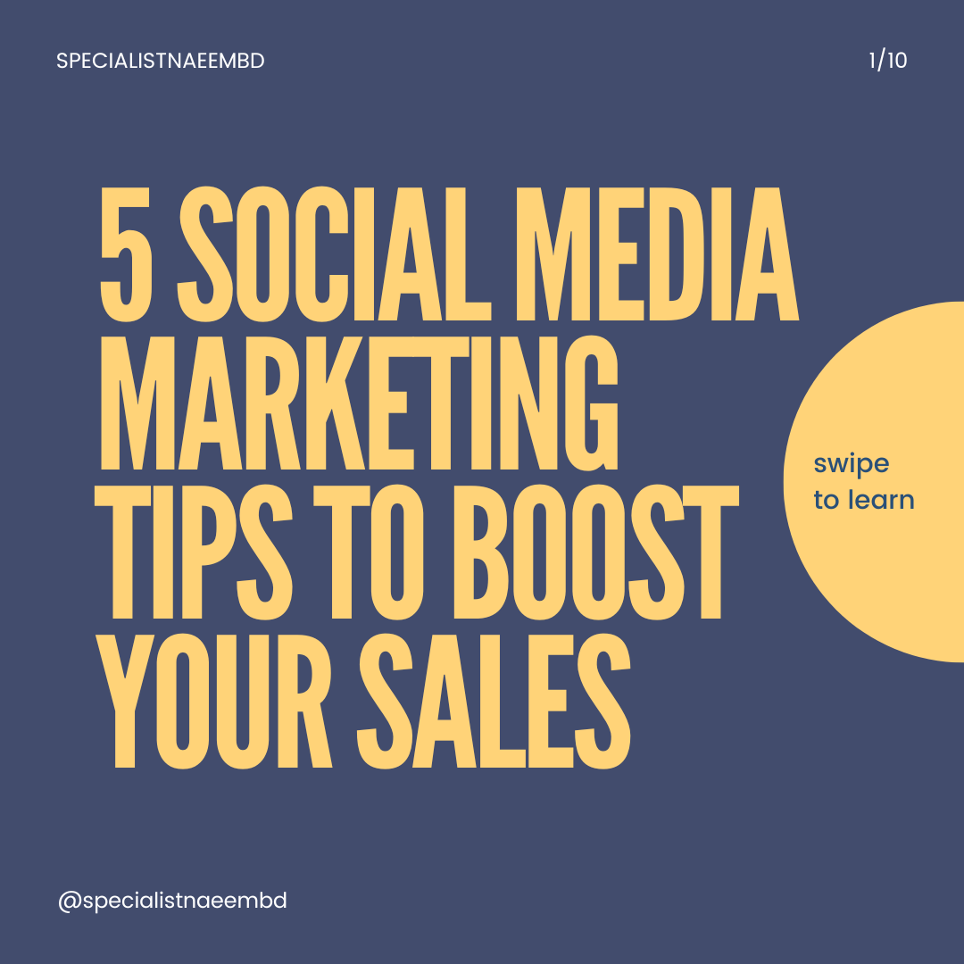 MdJulkarNaeembd's tweet photo. 5 Social Media Marketing Tips to Boost Your Sales
1. Focus on your audience
Visit for more: https://t.co/AGf15NUifN
✍️ If you need to grow your business Direct Messages me.
👉Follow me on Instagram: @specialistnaeembd #adscampaign #youtubepromotion #digitalamarketing #facebookads https://t.co/YGQPv1bRvJ