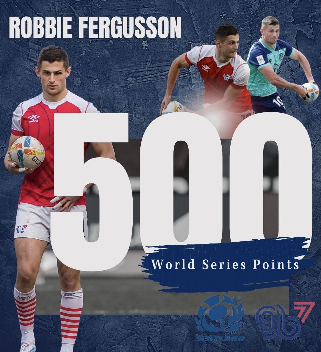 Another Milestone📈

At the LA sevens last month <a href="/robbiefergusson/">Robbie</a> made it to 500 @WorldRugby7s points! A great achievement from the current #GB7s men’s captain. Congratulations to Robbie, keep them coming skips! 

#PushingTheBoundaries | #HSBC7s