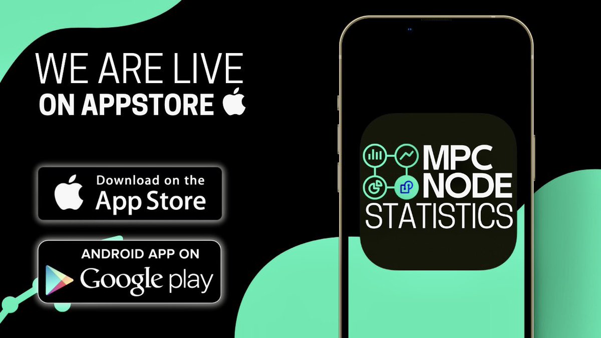 mpc_node_stats's tweet photo. Great news 🚀 We are live on Apple Store 📲
MPC Node Stats App is available for your iPhone and iPad🍏

iOS 🍏 ->  https://t.co/IC4ihXvlVX

Android ⏬ -> https://t.co/kTRAUwwxjB

#partisia #mpc #staking #pbc #iOS16 https://t.co/iGVcbFcuad