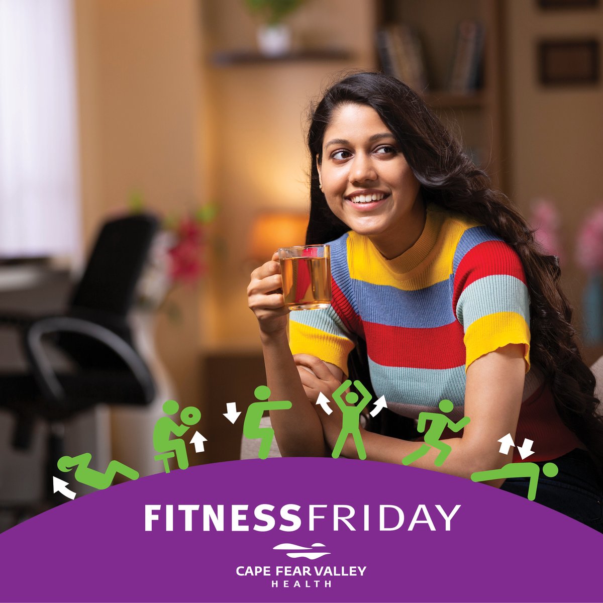 capefearvalley's tweet image. Drink caffeinated tea as an afternoon pick-me-up or decaf tea as a way to wind down at night. There are so many health benefits to tea, including lowering blood pressure, reducing wrinkles, aiding in weight loss, and more.

#fitnessfriday #benefitsoftea #livinghealthy