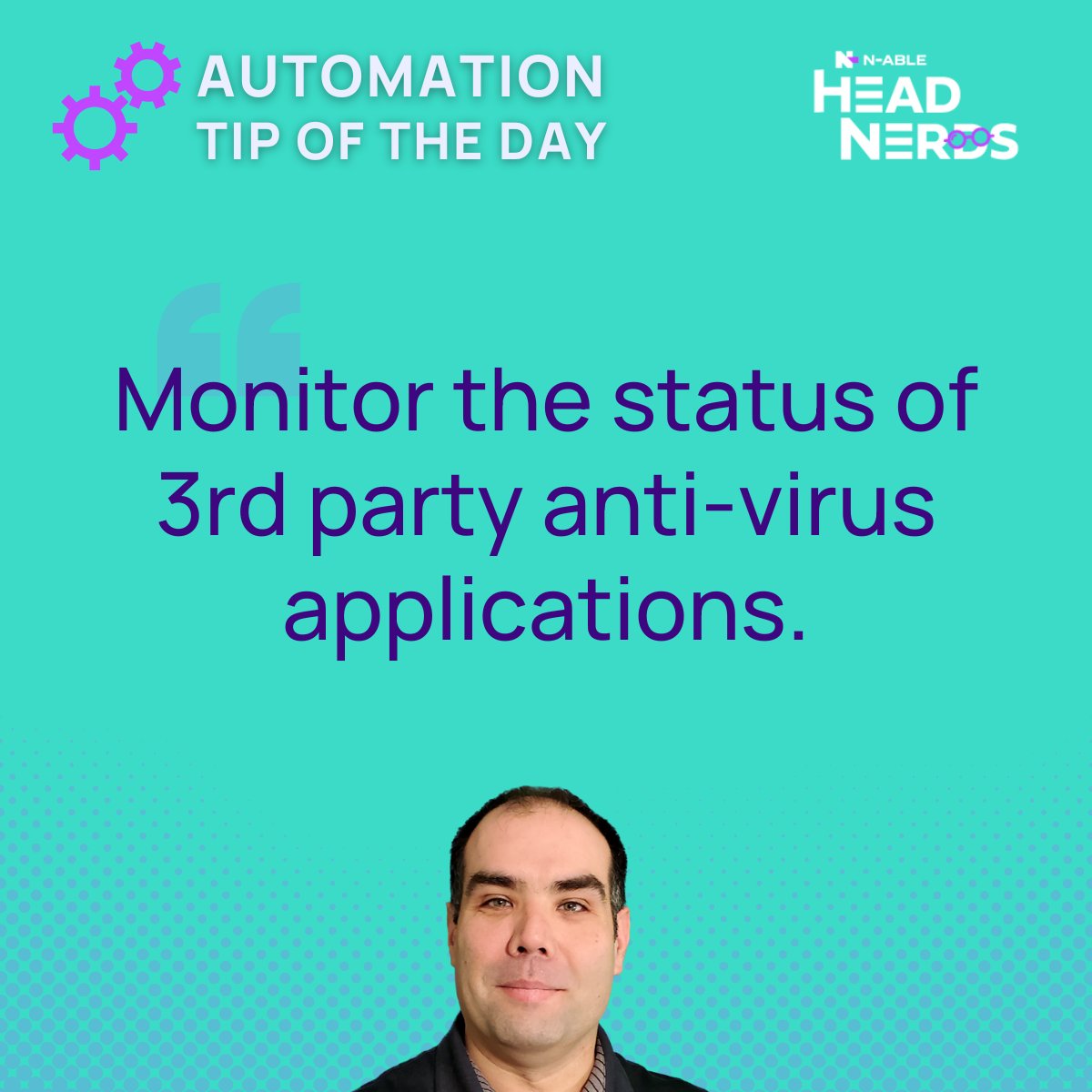automation_nerd's tweet image. #AutomationTip: Monitor the status of 3rd party antivirus applications.
#Antivirus #MSP #ITservices