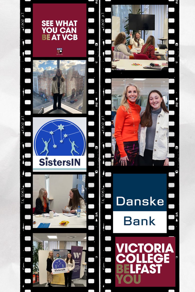 SistersIN_VCB's tweet photo. Helena Moore, Yr13 recently completed a fantastic work shadow day with her inspiring mentor, N McCleery @ DANSKE as part of the SistersIN female leadership programme. https://t.co/OucjkV7c8i