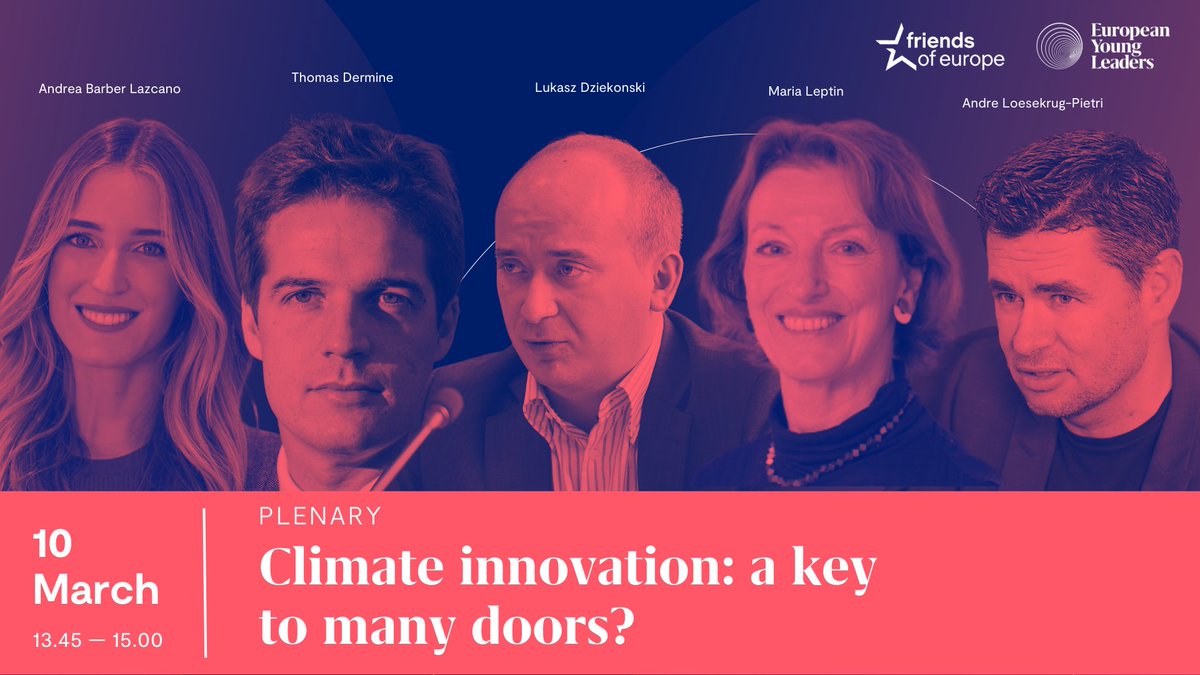 🔴 LIVE | We’re discussing #ClimateInnovation at our #EYL40Brussels seminar with: 🎙️ @ThomasDermine, 🇧🇪 State Secretary 🎙️ @mleptin, @ERC_Research 🎙️ Andrea B. Lazcan, @rated_power 🎙️ @dziekoski, @MontisDigital 🎙️ @andrepietri, @eurojedi ➡️frnds.eu/AliceInWonderl…