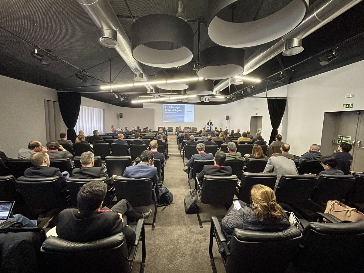 It was a great honour to have Secretary of State <a href="/mariocampolargo/">Mario Campolargo</a> closing our event and stressing the importance of the UK-PT bilateral relationship, including on cyber and the wider digital agenda #ukinportugal