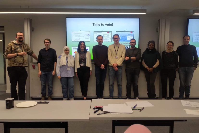 Cardiff SIAM-IMA Student Chapter (@cardiffsiam_ima) on Twitter photo Our annual <a href="/MathsCU/">Cardiff Uni Maths</a> 3-Minute Thesis competition was held this week! ๐
This year we had five participants, each of whom gave a fantastic 3-minute talk on their research. Really well done all, congratulations! ๐
Let's take a closer look at the presentations given ๐ (1/6) Our annual <a href="/MathsCU/">Cardiff Uni Maths</a> 3-Minute Thesis competition was held this week! ๐
This year we had five participants, each of whom gave a fantastic 3-minute talk on their research. Really well done all, congratulations! ๐
Let's take a closer look at the presentations given ๐ (1/6)