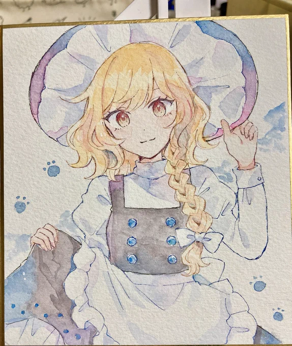 鬼形獣衣装な霊夢と魔理沙 