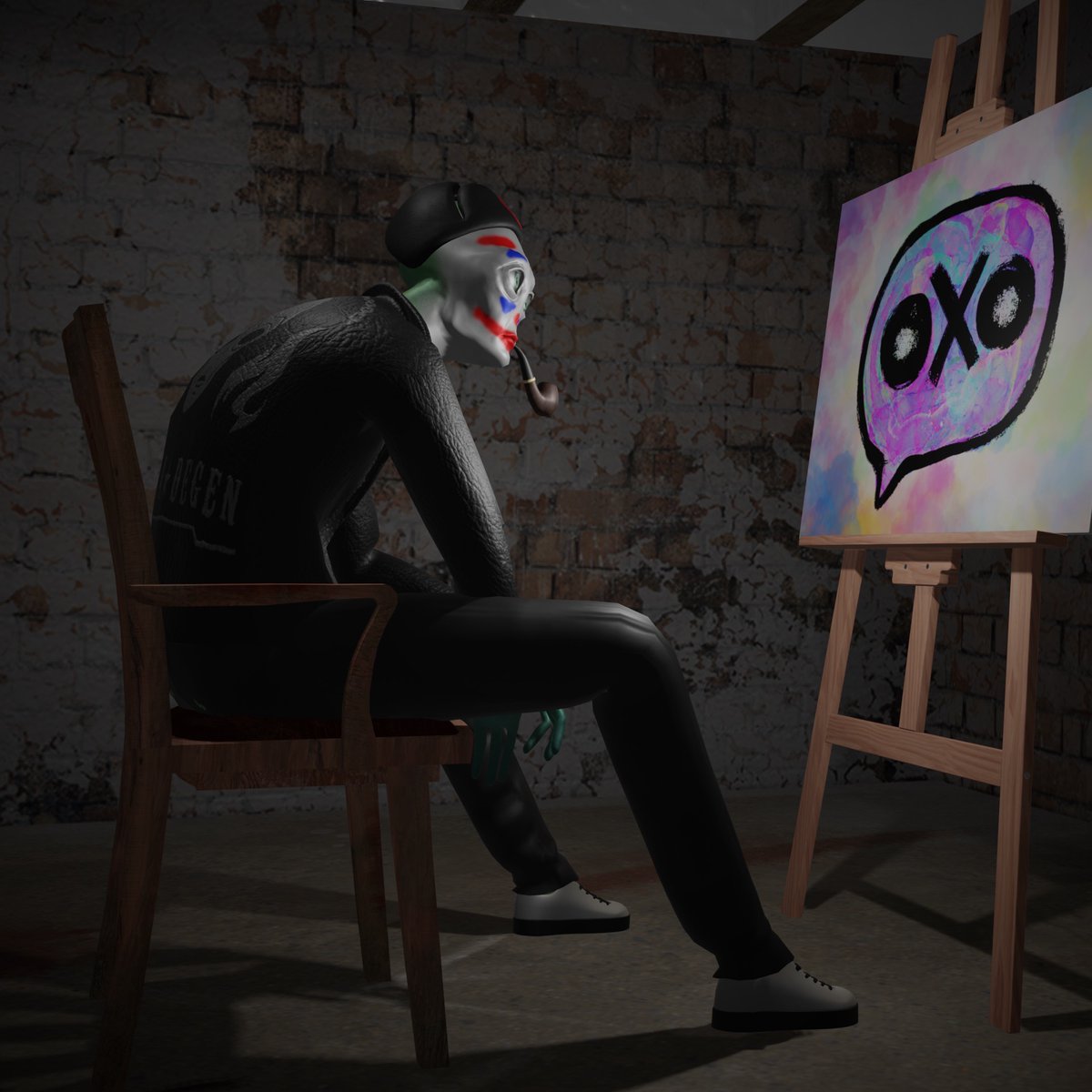 🧵 "What? Go back to our hometown!"

The phone call didn't reveal too many details, but they knew it was a message from <a href="/ImmaDegen/">IMMA DEGEN</a>, not a scam call. 1/9