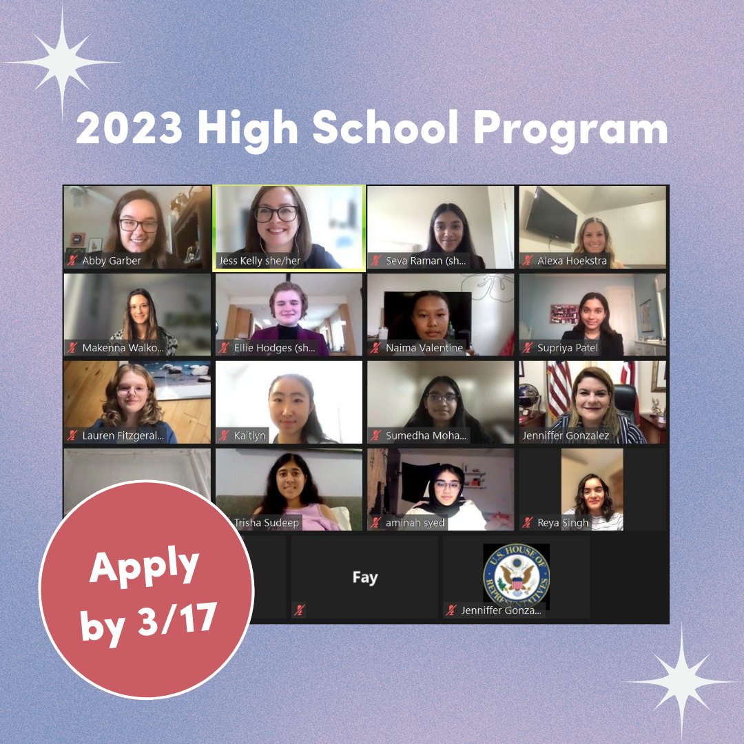 runningstart's tweet image. One week to go! Join us this summer for the High School Program, an intensive training where you will grow your confidence, build your network, and compete in a campaign simulation! Apply using the link in our bio.