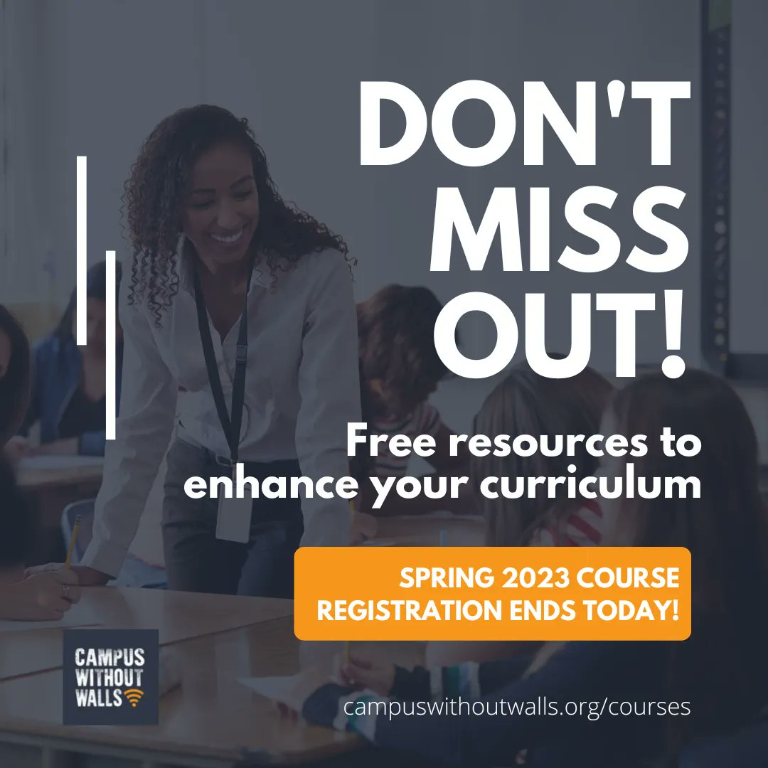 🖥️  Visit our website at 
buff.ly/3JgmrxJ to register today! But hurry, registration ends TODAY!