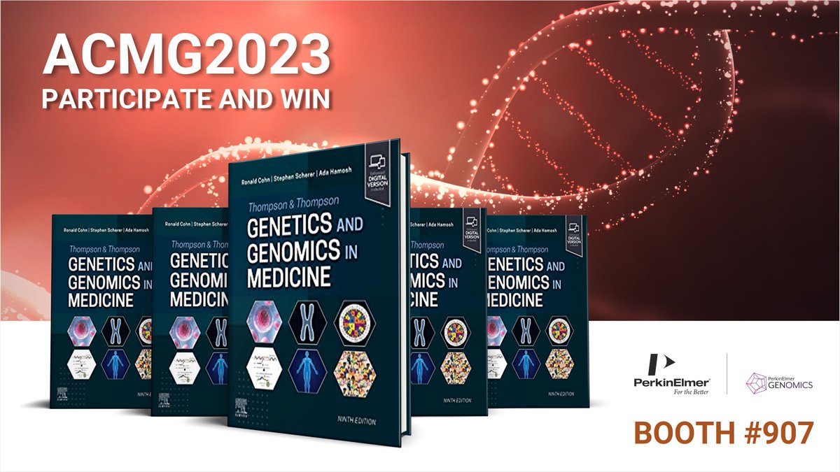 Nothing is more exciting than winning a raffle!
Stop by our booth #907 and try your luck to win an insightful book on Genetics &amp; Genomics in Medicine
#ACMG2023