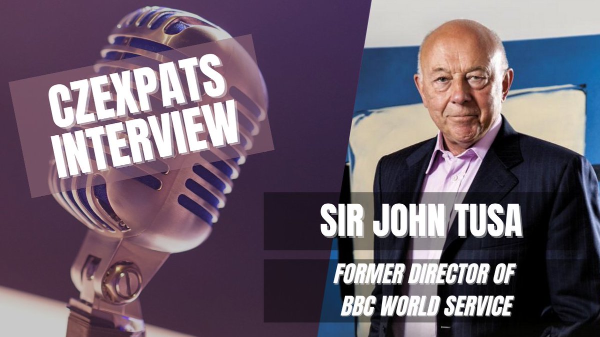 CZinLondon's tweet photo. Was his# Czech origin a burden in his career at the #BBC? And how does a knighthood from the Queen change you as a person? Find out in our videointerview with former director of @bbcworldservice John Tusa, in our #CZEXPATSInterviews. Full interview at https://t.co/TOeC58f3JW. https://t.co/UXkbRhbwGc
