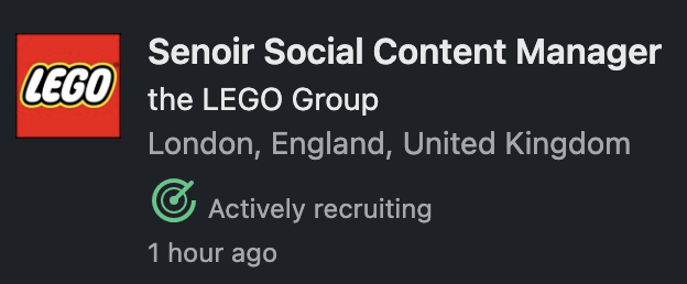 Spotted on LinkedIn. 

Oh, the irony.
