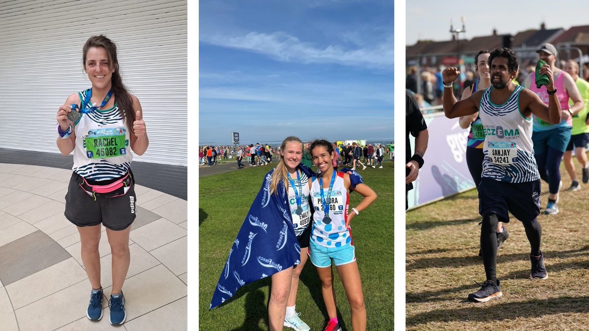 eczemasociety's tweet photo. Only 6 months to go until AJ Bell #GreatNorthRun 2023! 🏃
Why not join #TeamNES & both take on a challenge & make a difference to people with #eczema?
We have ONE place left! Register your interest with us now – we'd love to welcome you to #TeamNES 👉https://t.co/yitmhrSnJF https://t.co/QUBZem9AEg