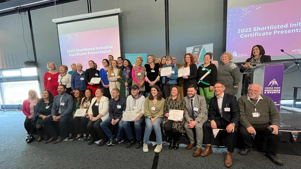 Congratulations to all the absolutely brilliant shortlisted adult learning groups and initiatives at the #AONTAS #STARAwards today!  

#ALF23 #CreateYourWorld