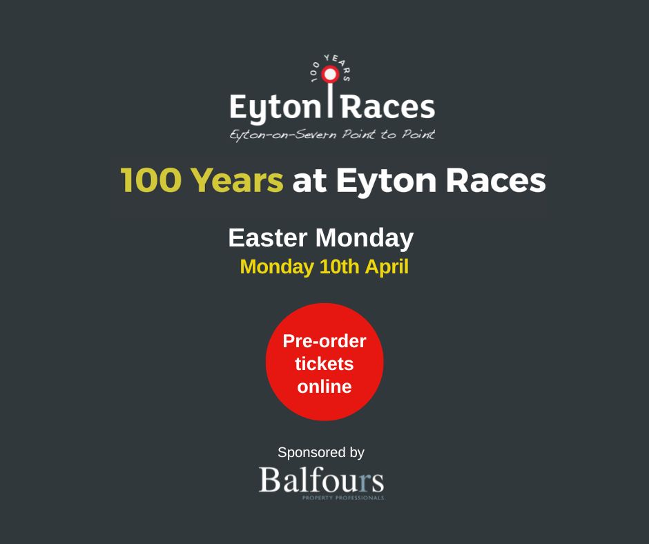 EytonRaces's tweet photo. βΌοΈONLINE TICKETSβΌοΈ
Tickets now on sale for Eyton Races, Easter Monday - 10th April
Click here: https://t.co/JYMUXjtyM6
β¦οΈ Adults Β£15.00
β¦οΈ Children under 16 FREE
#gopointing #racing #pointtopointing #horses #familyfun #EasterMonday #Easterfunday https://t.co/fg282ByWl3