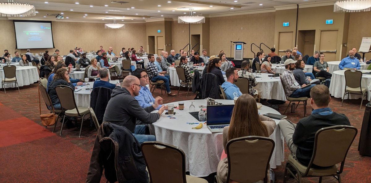 Larlo1964's tweet image. Just wrapped up a 3 day forest management planning spatial modeling conference in Sault Ste. Marie. So great to see the people I work with in person and meet so many new ones. Great demos by Remsoft, aiTree (FSOS), Silvacom and Forsite #forestry #forestmanagement #spatialmodeling