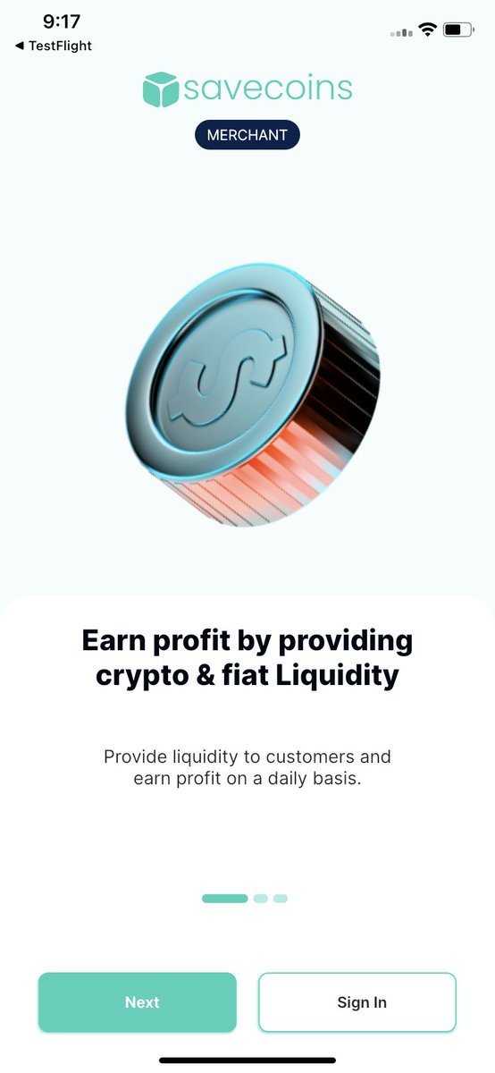 SavecoinsHQ's tweet photo. The merchant app is here 👀 https://t.co/cj90TiW7Lh