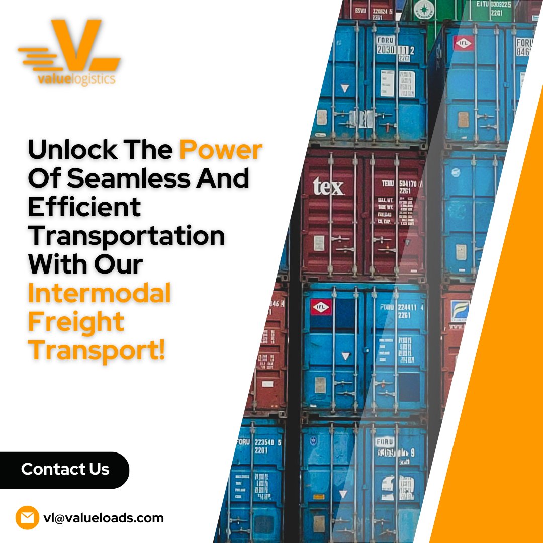 Intermodal Freight Transport by Valueloads - the innovative solution paving the way for a more sustainable and efficient logistics future! 🚛🚆💨 
#intermodaltransport #valueloads #sustainableshipping