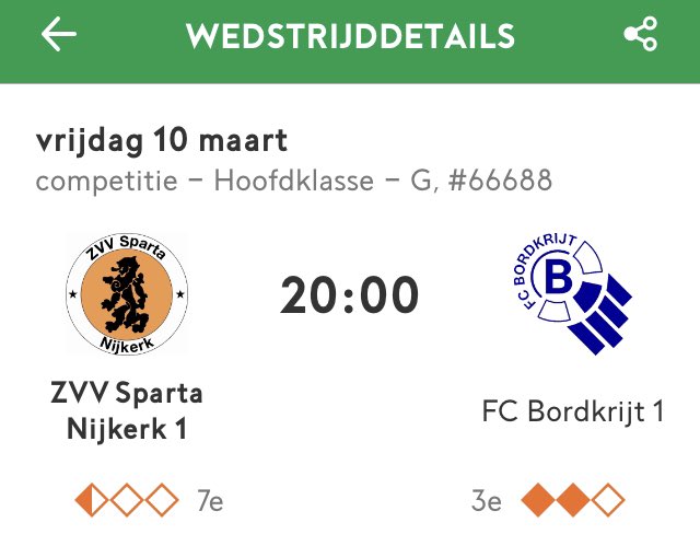 Vanavond wordt er door ZVV Sparta thuis gespeeld. Om 20.00 uur wordt er afgetrapt in <a href="/sporthalcorlaer/">Sporthal Corlaer</a> tegen FC Bordkrijt1. U bent van harte welkom!
