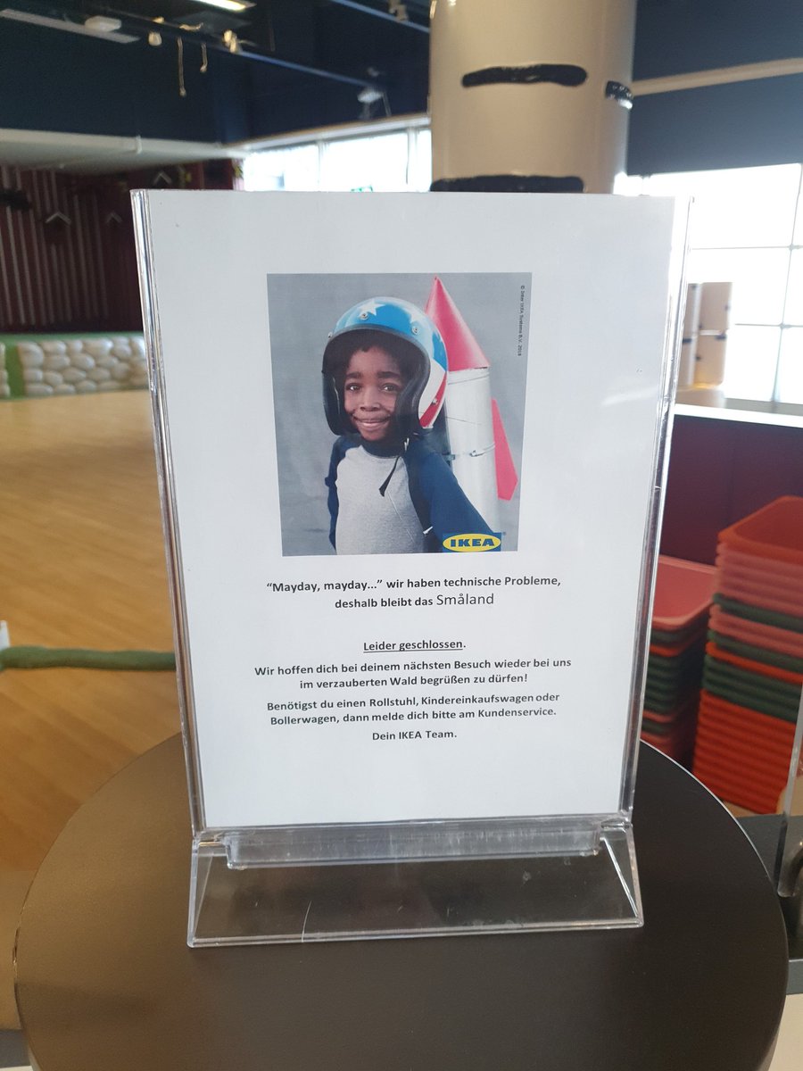 palkoni's tweet photo. Vorlage für die #twKita, wenn ihr demnächst wieder wegen #KitasAmLimit ungeplant schliessen müsst, einfach über das #Ikea den Namen eurer Einrichtung kleben. #Servicetweet https://t.co/5XFOjgxlPm