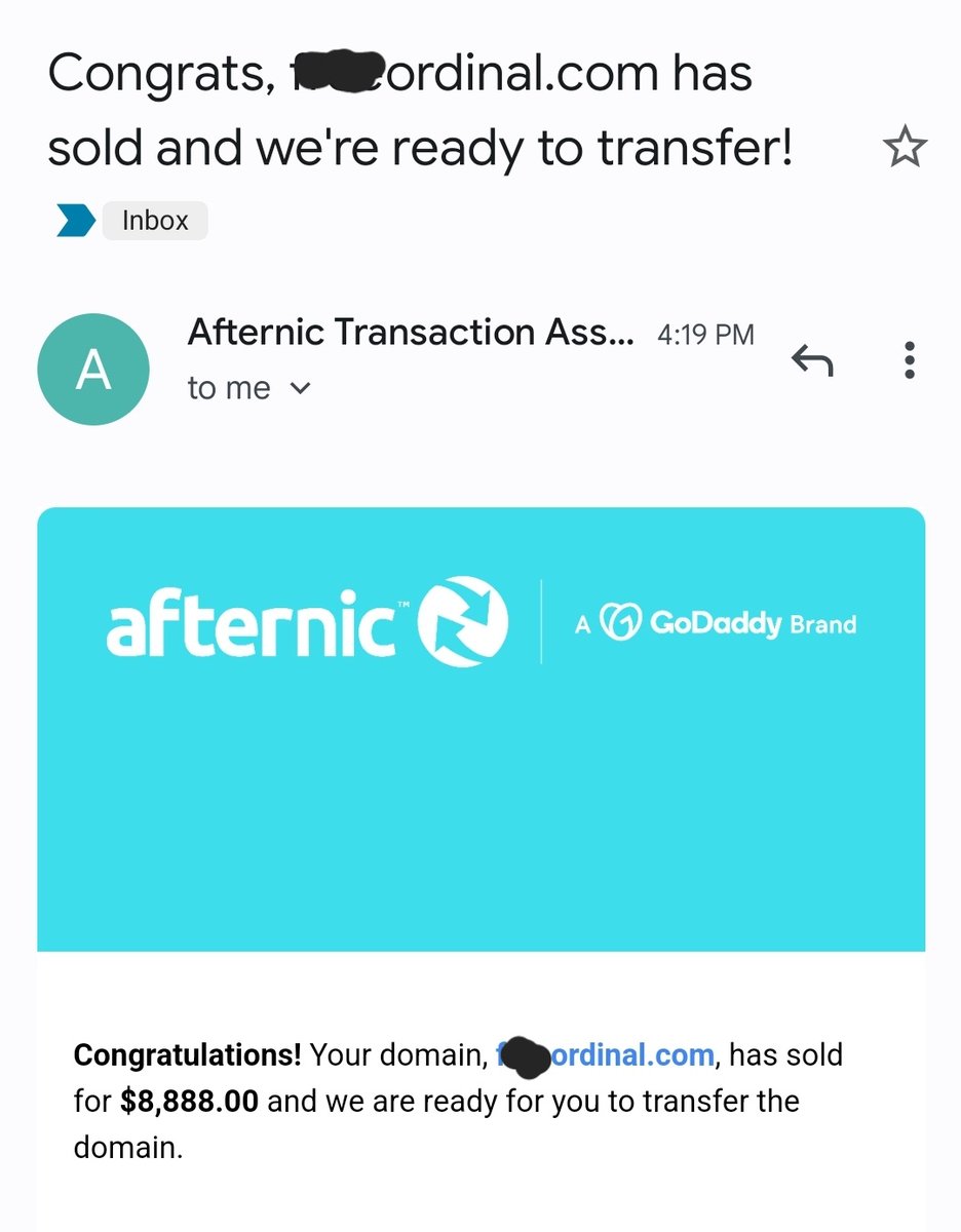 CindiKit's tweet image. 🎉Ordinal Domain Name Sales! LFG!
🚀More ordinal names available.
👉OrdinalsTrader .com
👉OrdTrader. com
👉OrdTracker .com
👉OrdVault .com
✅️Afternic.com/cindiBTC
#ordinals #BitcoinNFTs #Bitcoin #Domains #ens #domainname #Ordinal #OrdinalsNFT #btc #NFT