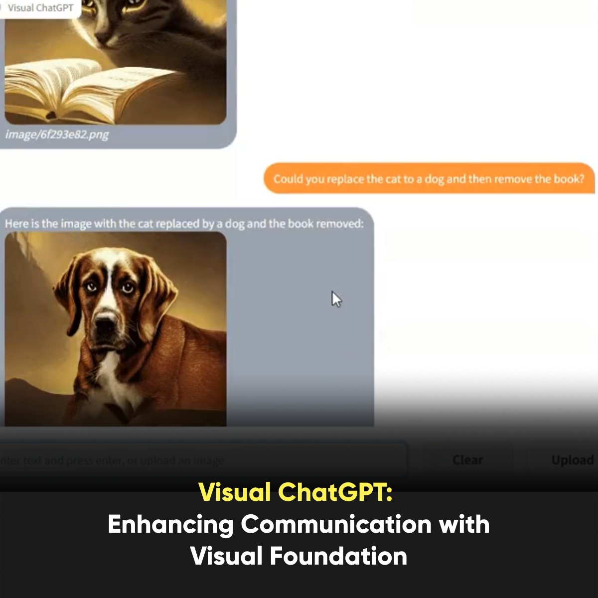 ArdentChain's tweet image. Visual ChatGPT, a new system that enables users to interact with ChatGPT using images for complex questions and feedback. With advanced visual recognition, this system opens doors to exploring the visual role of ChatGPT. #VisualChatGPT #AI