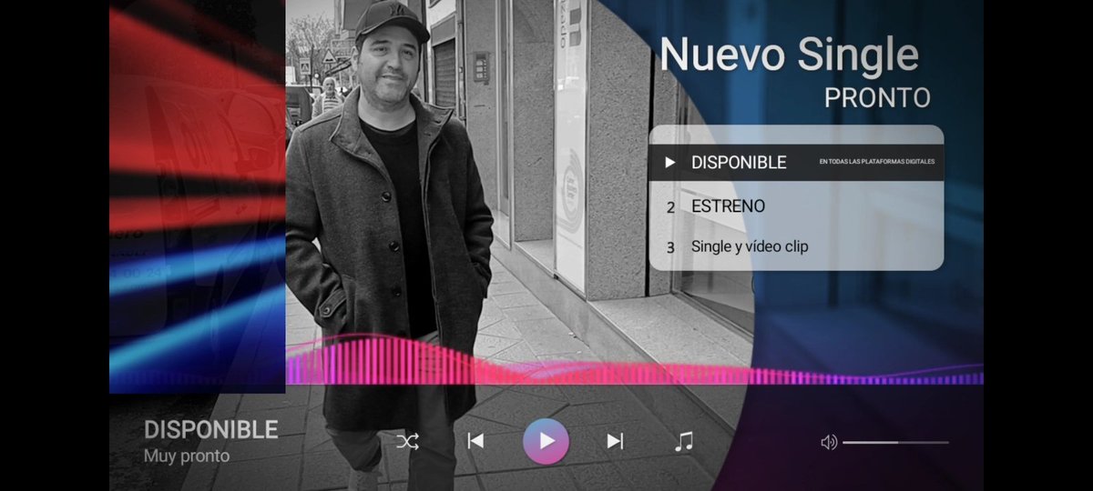 #NuevoSingle viene en camino.
Grabación producción, Arreglos 
JMR.