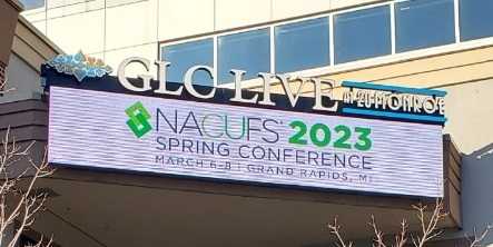 NACUFS's tweet photo. We want to extend a heartfelt thank you to all who attended the NACUFS 2023 Spring Conference in Grand Rapids, MI. Your participation and contributions made the event a resounding success. Looking forward to Amherst, MA next week!
#SpringForwardwithNACUFS https://t.co/hLXMOjeqrF