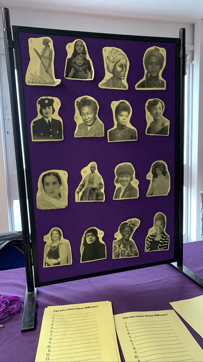 Can you name any of these influential women of colour? 

Our contribution to @HERCentre’s event today is to draw attention to the ‘international’ in International Women’s Day #IWD