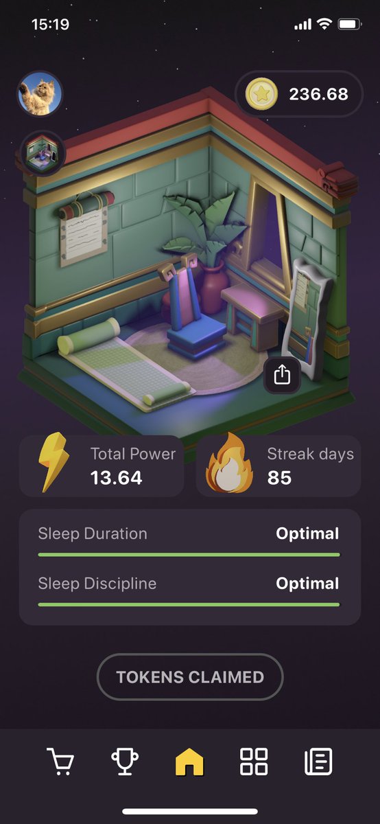 Hello_Everybaby's tweet photo. That’s my cool items😎😎😎 in @Sleepagotchi app💚💚💚
#SleepagotchiCollectibles
🌷Join #Sleepagotchi app✨💖✨#apptest #S2E #Sleep2Earn #SleepToEarn #p2e #SleepAndEarn #MetaRoom #testnetiPhone #testnet #testnetAndroid https://t.co/eVM4qlGrYE