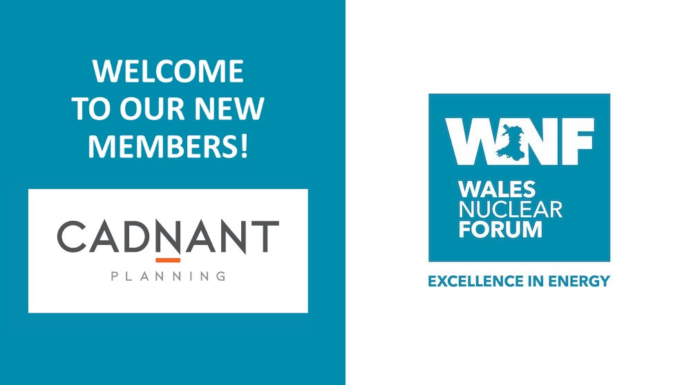 A very warm welcome to our most recent members <a href="/cadnantplanning/">Cadnant Planning</a>. We are delighted to have you on board! 

Are you a member of WNF yet? If not... join us! Please email membership@walesnuclearforum.com for more information. #nuclear #membership