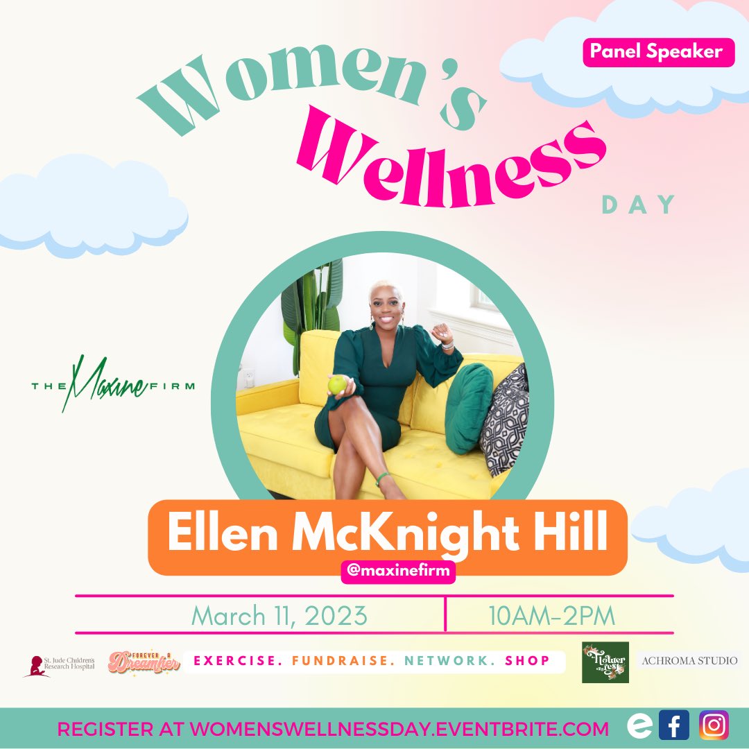 @foreveradreamher is hosting Women’s Wellness Day to bring awareness to women’s health!  This is a fundraiser for @theflowerfestla @stjude. 100% of the proceeds will go to @stjude.

An @evamorwater will be included in Tickets are on sale at: Womenswellnessday.eventbrite.com