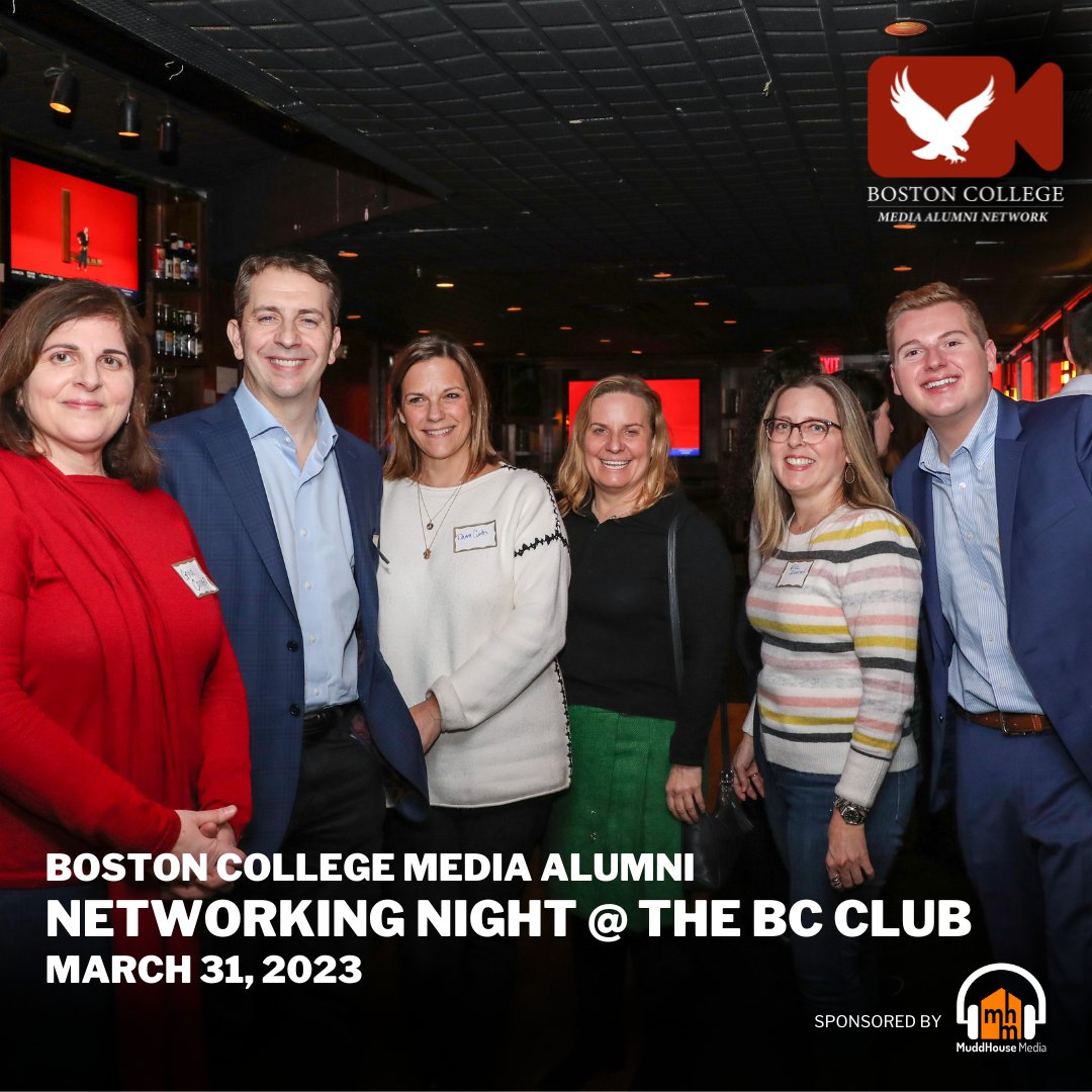 Boston College Media Alumni tweet media