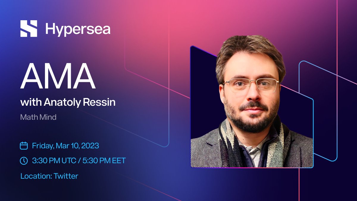 HyperseaDex's tweet photo. Just a few hours left before our AMA with @artazor !🔥

Send your questions to our TG channel before we start - https://t.co/kRj9zoi94S.

The video will go live here, so don't miss out!

See you soon!🥳 https://t.co/ZckLGuvjGQ