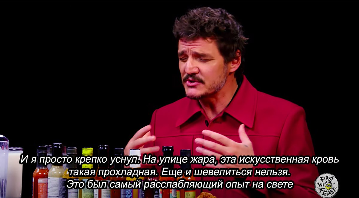 goshinoghetto's tweet photo. Педро Паскаль рассказывает о том, как снималась сцена «Игры престолов», где его персонажу раздавили голову, и это чистое золото https://t.co/K4yZmFuCbl